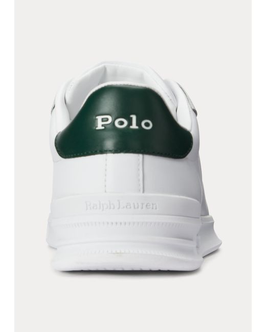 Baskets Heritage Court II en cuir Cuir Polo Ralph Lauren pour homme en  coloris Blanc - Lyst