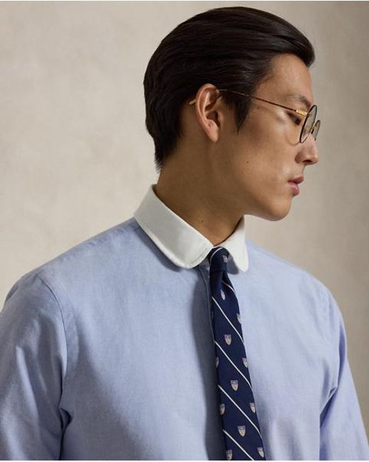 Polo Ralph Lauren Classic Fit Oxford Shirt in Blue for Men | Lyst UK