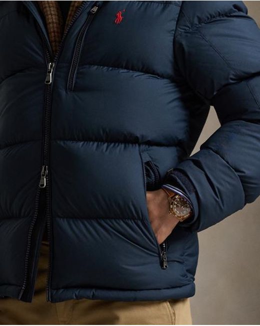 Polo Ralph Lauren Blue The Gorham Down Jacket for men