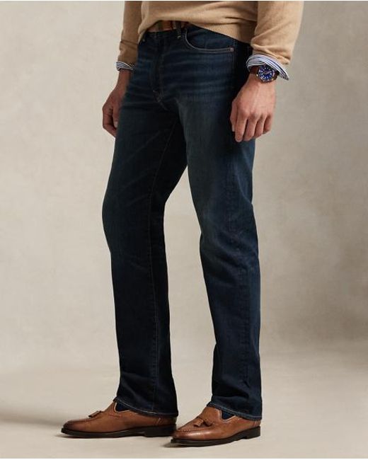 Polo Ralph Lauren Blue Hampton Straight Polo Pony Jean for men