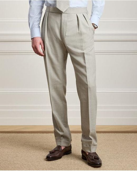 Ralph Lauren Gray Ralph Lauren Hand-Tailored Wool Flannel Suit for men