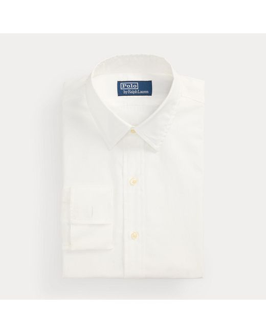 Polo Ralph Lauren White Classic Fit Poplin French Cuff Shirt for men
