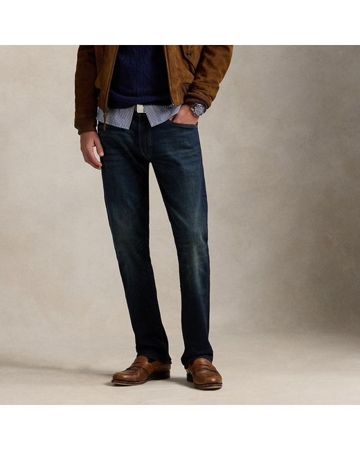 Polo Ralph Lauren Blue Varick Slim Straight Jeans for men