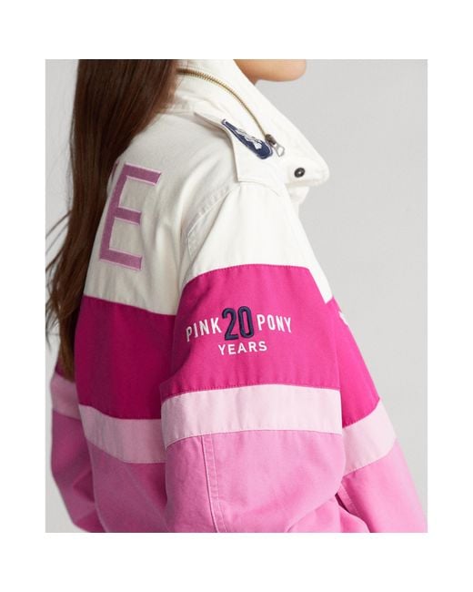 Ralph Lauren Pink Pony パーカーレディース Mホワイト Pink Pony Fleece Hoodie
