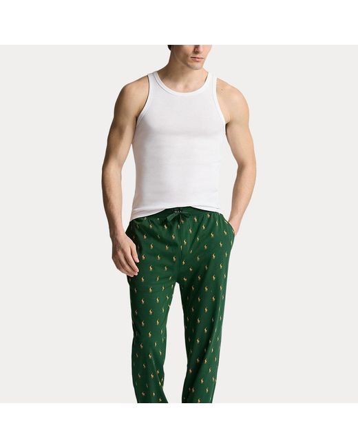 Pantalon De Pyjama Avec Motif Poney Polo Ralph Lauren pour homme en coloris Vert Lyst