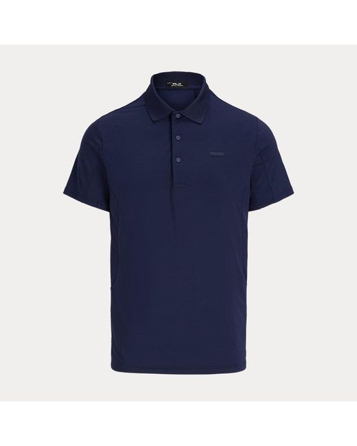Ralph Lauren Tailored-Fit Performance-Poloshirt in Blue für Herren