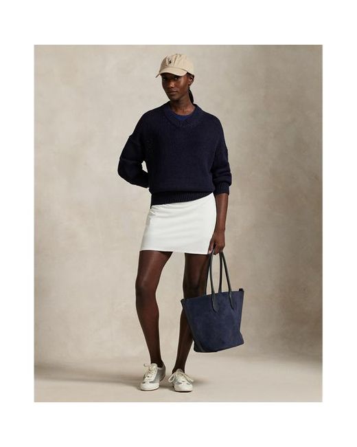 Skort tecnica da 43 cm di Ralph Lauren in Blue