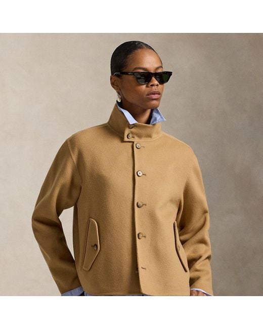 Polo Ralph Lauren Brown Double-Faced Wool Jacket