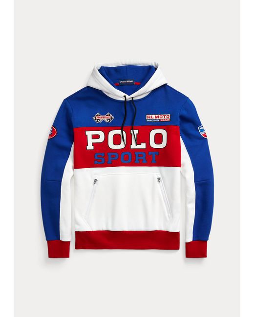 Polo Ralph Lauren Fleece-Kapuzenpullover Polo Sport in Blau für Herren |  Lyst AT