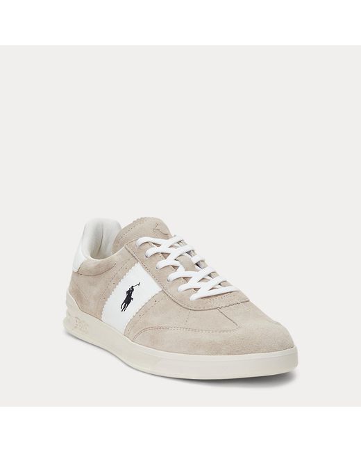 Polo Ralph Lauren Natural Heritage Aera Suede Trainers for men
