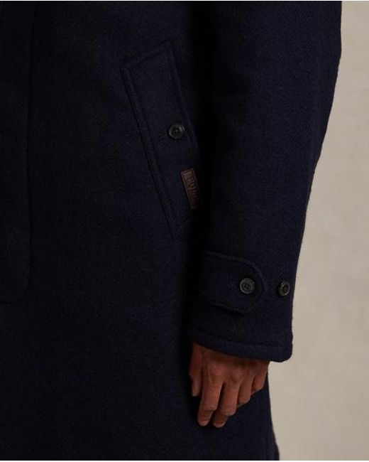 Polo Ralph Lauren Der Trenchcoat Langdon Aus Wolle in Blue für Herren