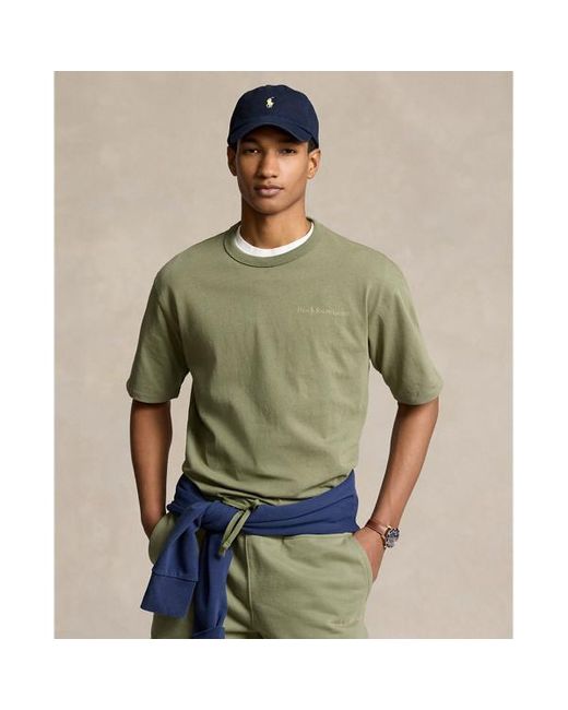 Polo Ralph Lauren Green Relaxed Fit Logo Jersey T-shirt for men