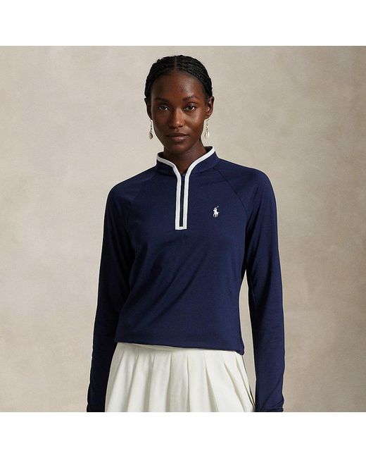 Ralph Lauren Blue Ralph Lauren Stretch Jersey Quarter-Zip