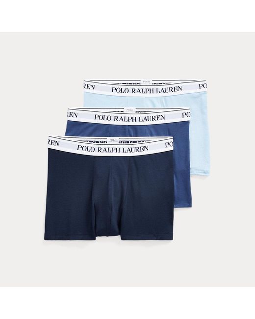 Polo Ralph Lauren Red Classic Stretch-cotton Trunk 3-pack for men