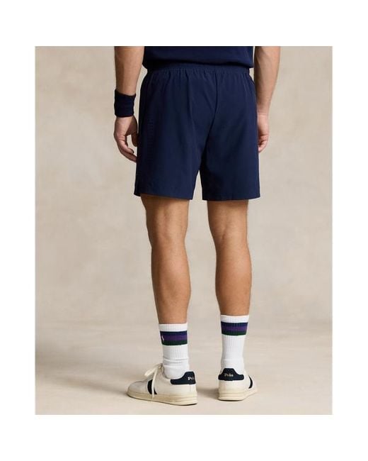 Polo Ralph Lauren Wimbledon Ballenrapers Short in het Blue voor heren