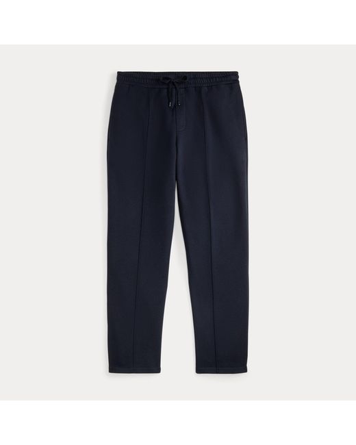 Ralph Lauren Black Cotton-Cashmere Fleece Pant for men