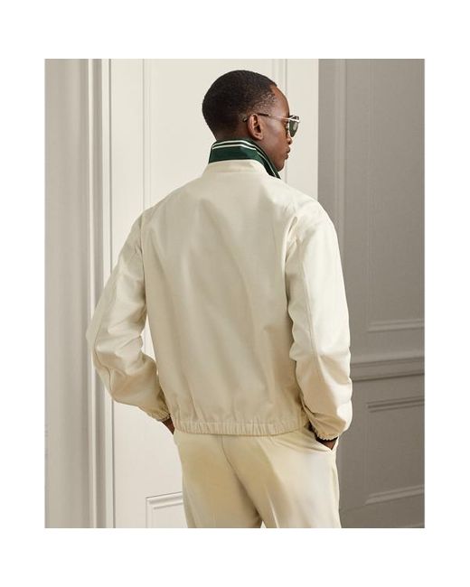 Giacca Forsythe in cotone e cashmere di Ralph Lauren in White da Uomo