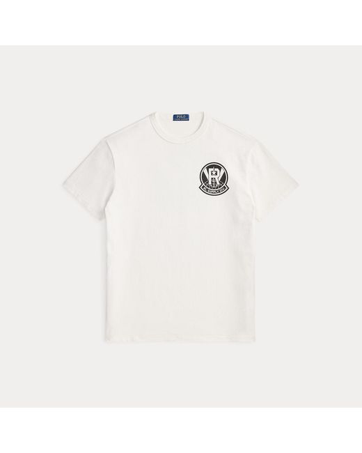 Polo Ralph Lauren Gray Classic Fit Jersey Graphic T-Shirt for men