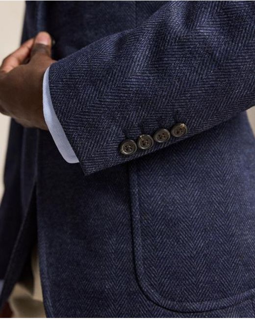 Polo Ralph Lauren Blue Polo Soft Modern Fit Knit Blazer for men