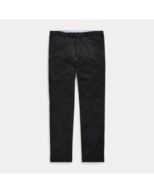Polo Ralph Lauren Black Stretch Slim Fit Chino Trouser for men