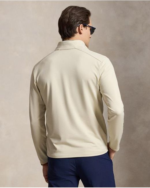 Ralph Lauren White Stretch Jersey Pullover for men