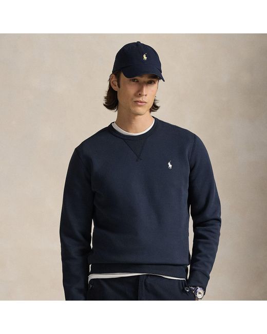 Polo Ralph Lauren Blue Double-Knit Sweatshirt for men