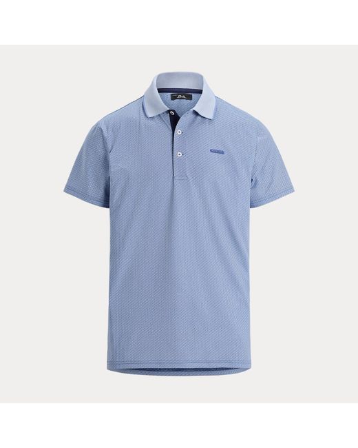Ralph Lauren Tailored-Fit Performance-Poloshirt in Blue für Herren