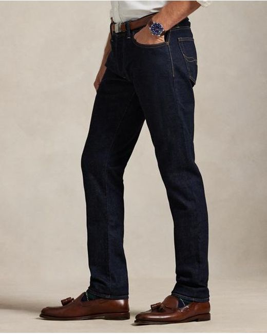 Polo Ralph Lauren Blue Sullivan Slim Stretch Selvedge Jean for men