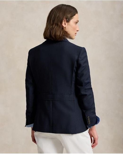 Polo Ralph Lauren Black Wimbledon Umpire Wool Blazer