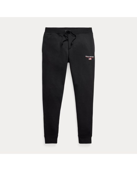 Polo Ralph Lauren Polo Sport Fleece Joggers in Black for Men Lyst UK