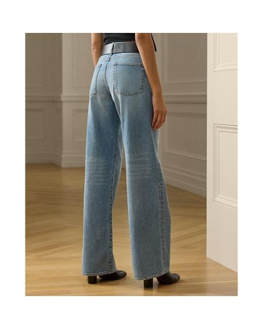 Ralph Lauren Blue Ralph Lauren Mercer Relaxed Wide-Leg Jean