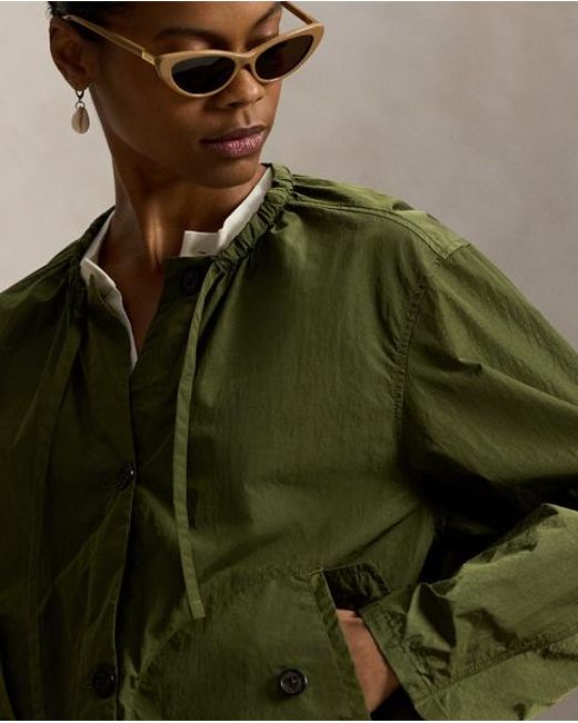 Polo Ralph Lauren Green Drawstring Windbreaker
