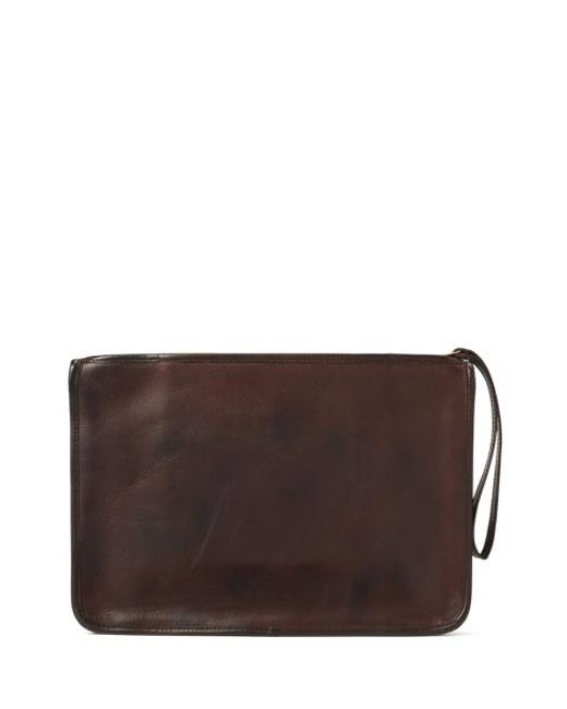 RRL Leder-Pochette in Brown für Herren