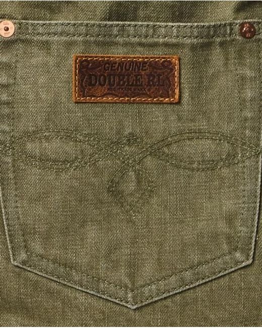 RRL Twill-Tragetasche Mit Lederbesatz in Green für Herren