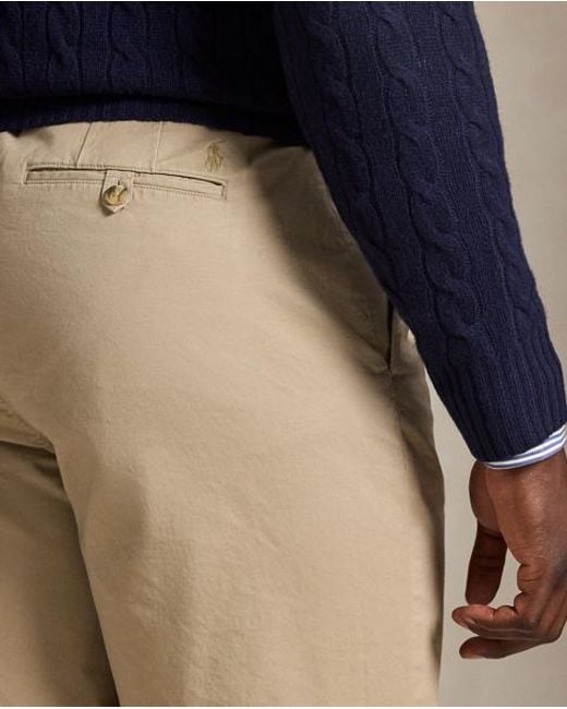 Polo Ralph Lauren Blue Stretch Classic Fit Chino Short for men