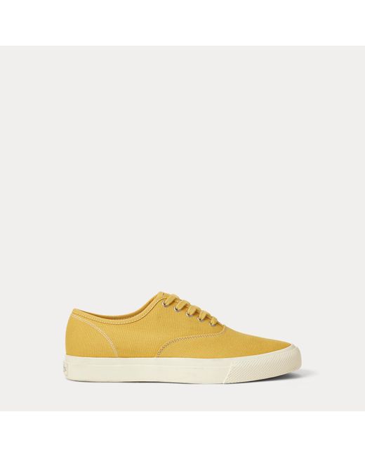 RRL Yellow Canvas Sneaker for men