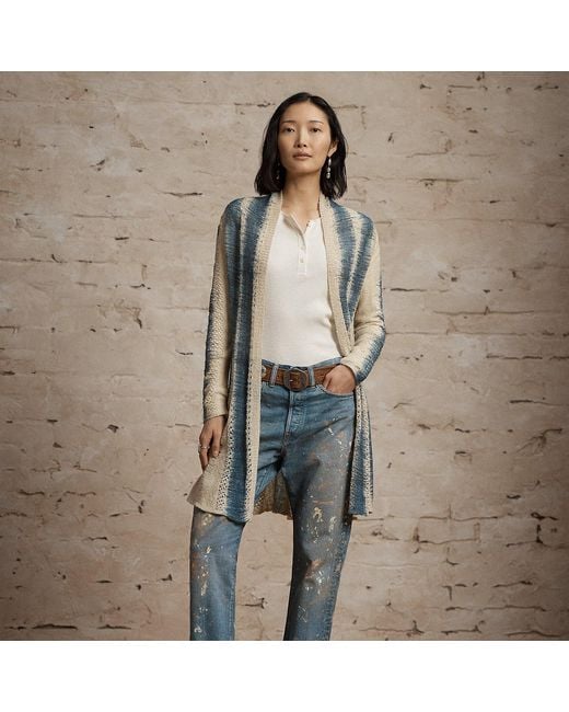 RRL Blue Boy Fit Kaylyn Distressed Jean