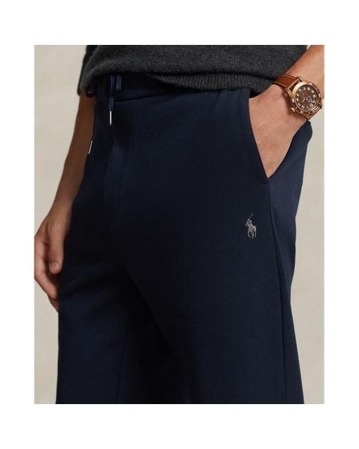 Polo Ralph Lauren Blue Tapered Double-knit Trouser for men