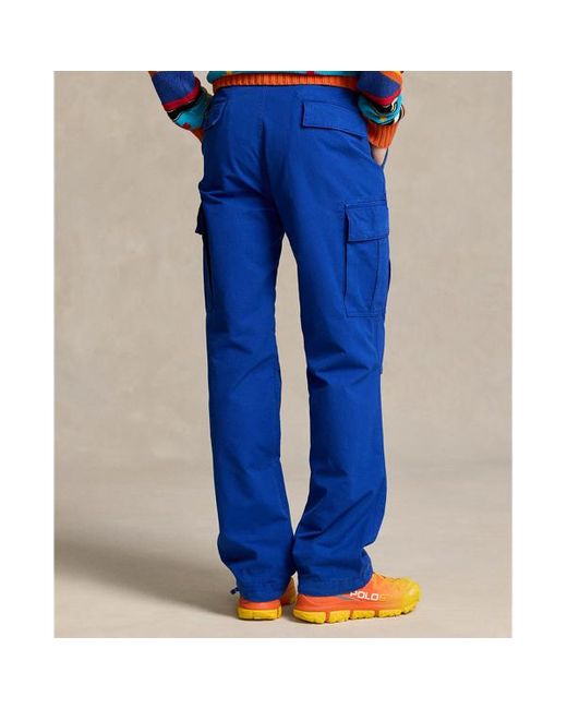 Pantalón cargo de ripstop Relaxed Fit Polo Ralph Lauren de hombre de color Blue