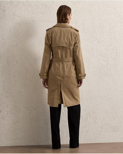 Gabardina Niles De Sarga De Algodón Ralph Lauren de color Brown