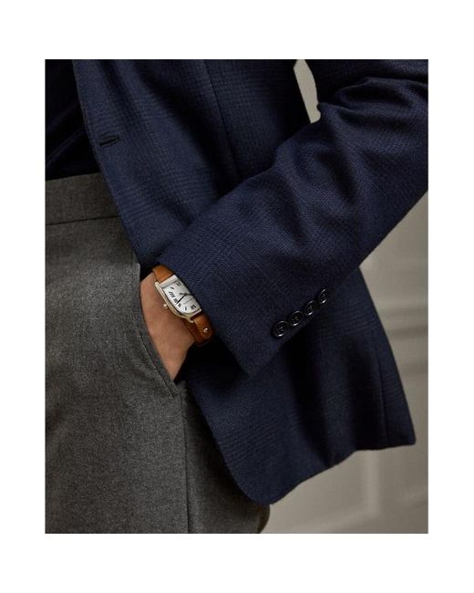 Abito Kent principe Galles fatto a mano di Ralph Lauren in Blue da Uomo
