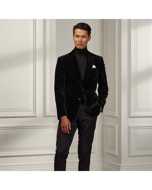 black velvet jacket men