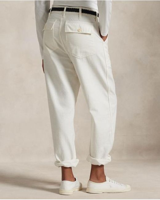 Polo Ralph Lauren White The Ricky Trouser