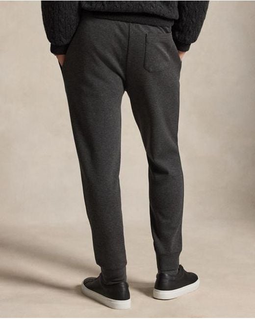 Polo Ralph Lauren Gray Double-Knit Jogging Bottoms for men