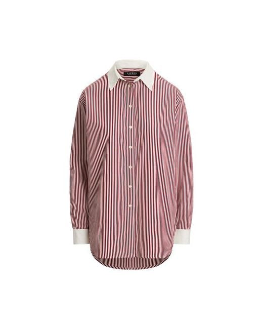 Ralph Lauren Red Ralph Lauren Striped Cotton Broadcloth Shirt