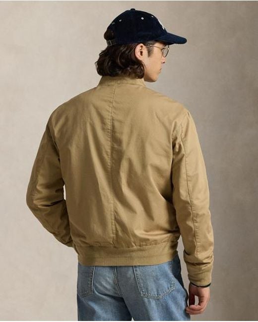 Ralph Lauren Green The Bedford Twill Jacket for men
