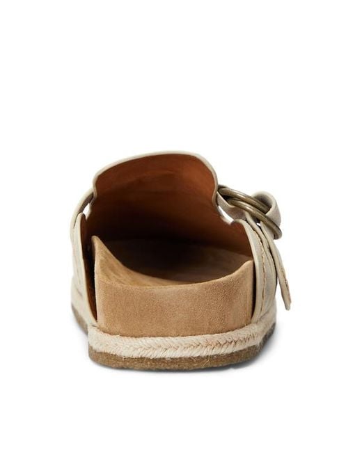 Polo Ralph Lauren Natural Turbach Suede Clog Sandal for men