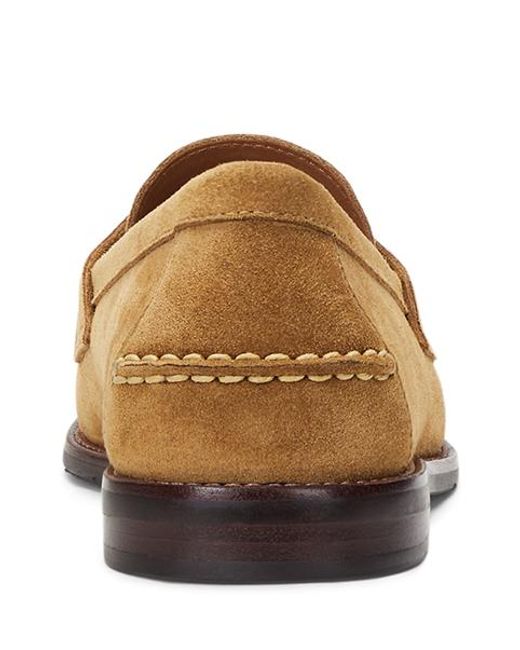Polo Ralph Lauren Brown Alston Suede Penny Loafer for men