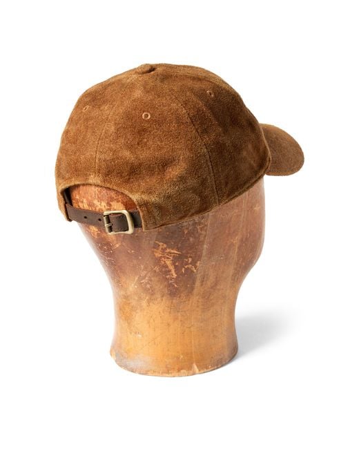 suede ball cap