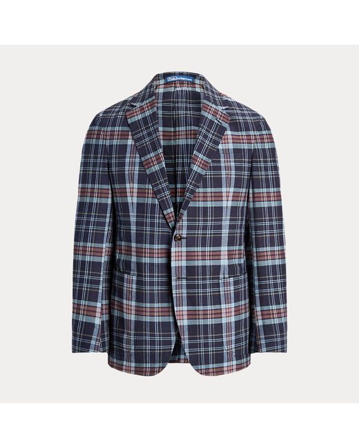 Polo Ralph Lauren Patchwork-Anzugjacke Polo Soft in Blue für Herren